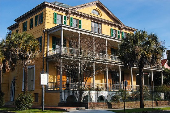 The Aiken-Rhett House, built in 1820, has not been restored so visitors will have a rare chance to see what the house looked like in the 1850’s. 