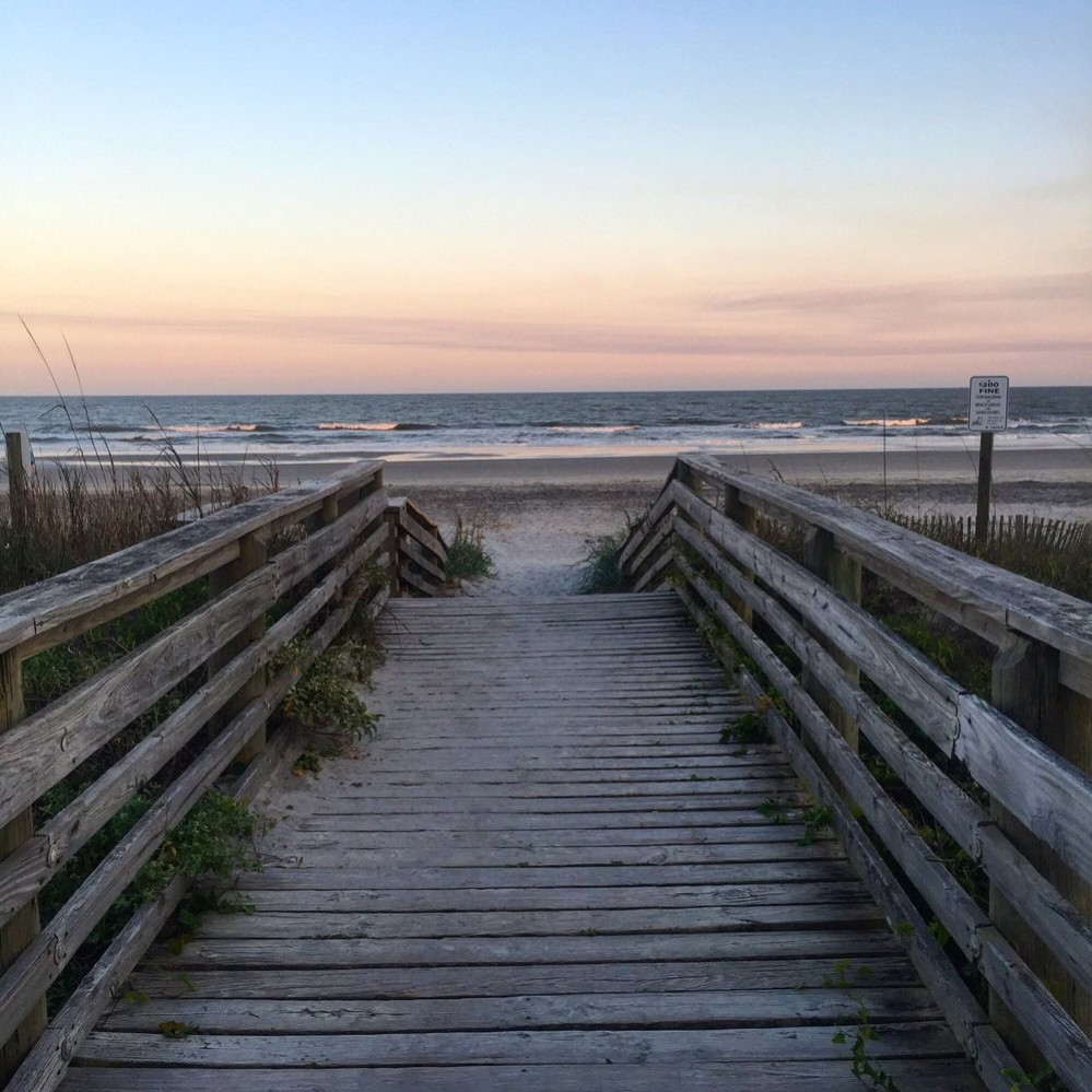 Sunset Moonrise Beach Walk