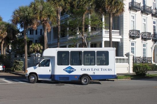 Gray Line of Charleston Tour Bus