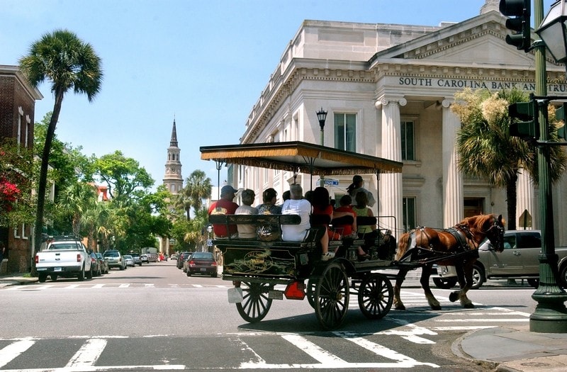 Charleston SC Horse-Drawn Carriage Ride