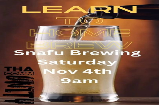 LEARN TO HOMEBREW W/ THA COMMUNITY CREW 11.4.23