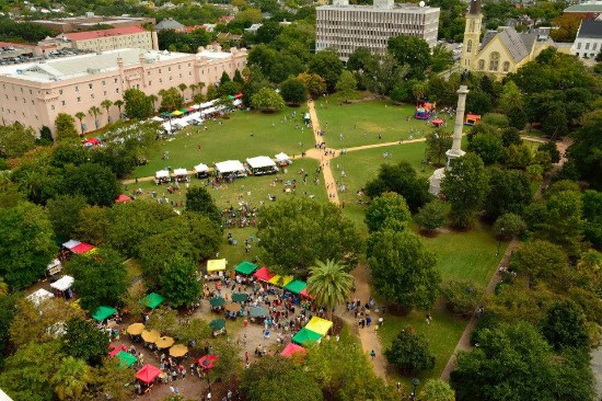 The Charleston Farmers Market/Marion Square Park