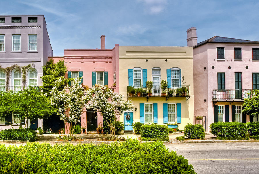 Blue Row Charleston House on 18