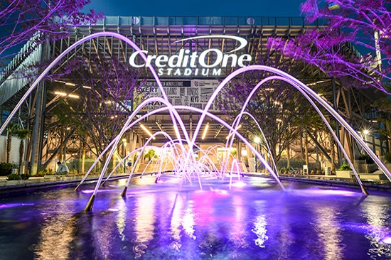 Skate Credit One Stadium